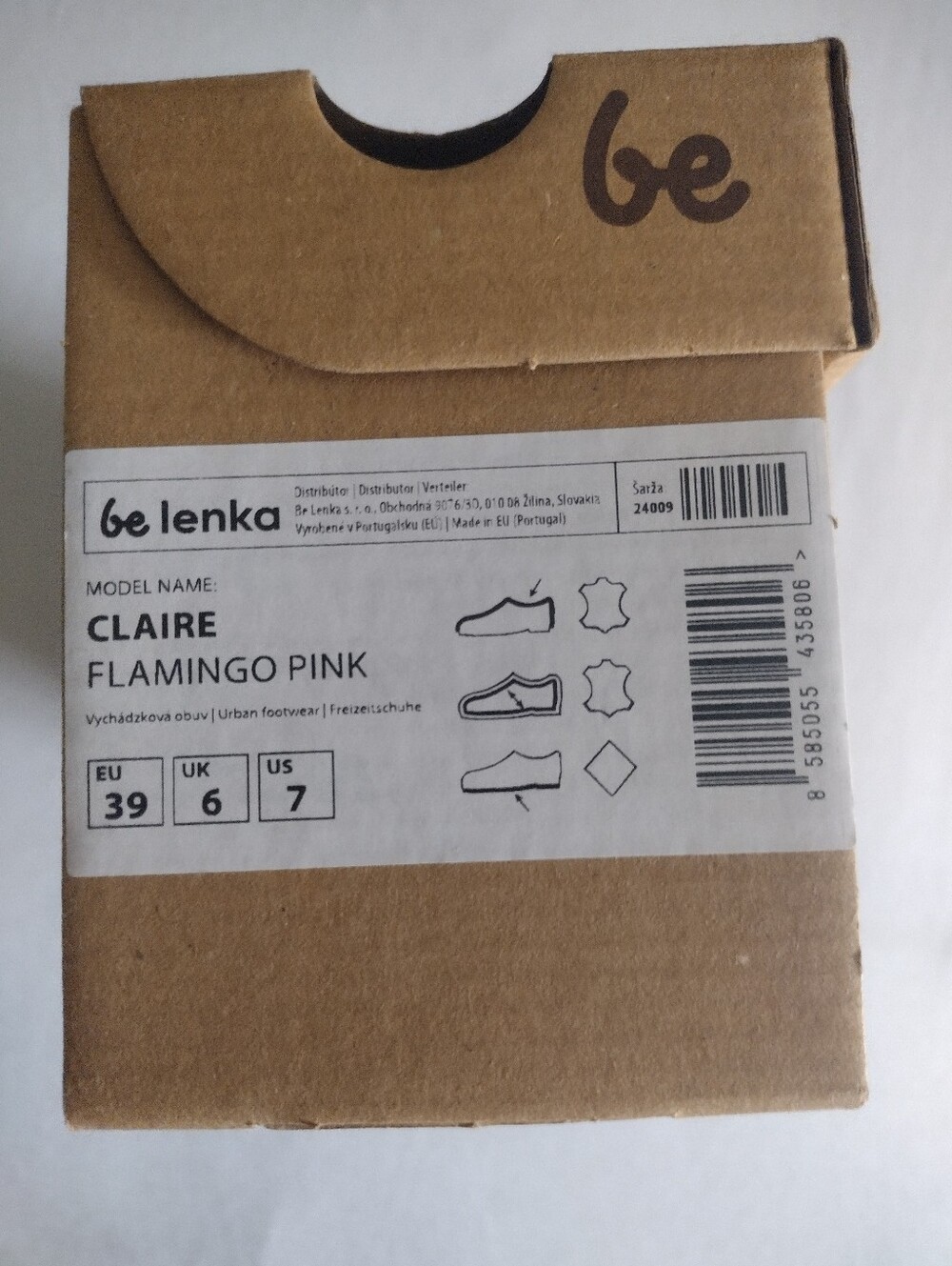 Be Lenka EU 39 Pink Claire Barefoot Leather Sandals - Picture 6 of 7